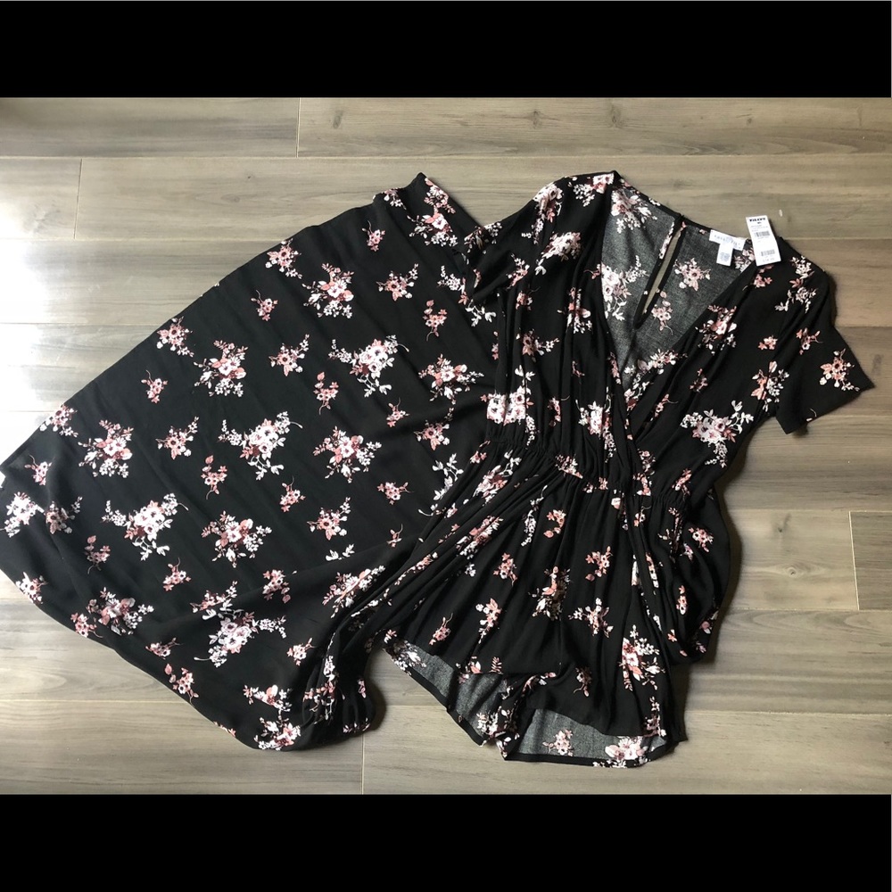 Flower Maxi Dress/ Jumper